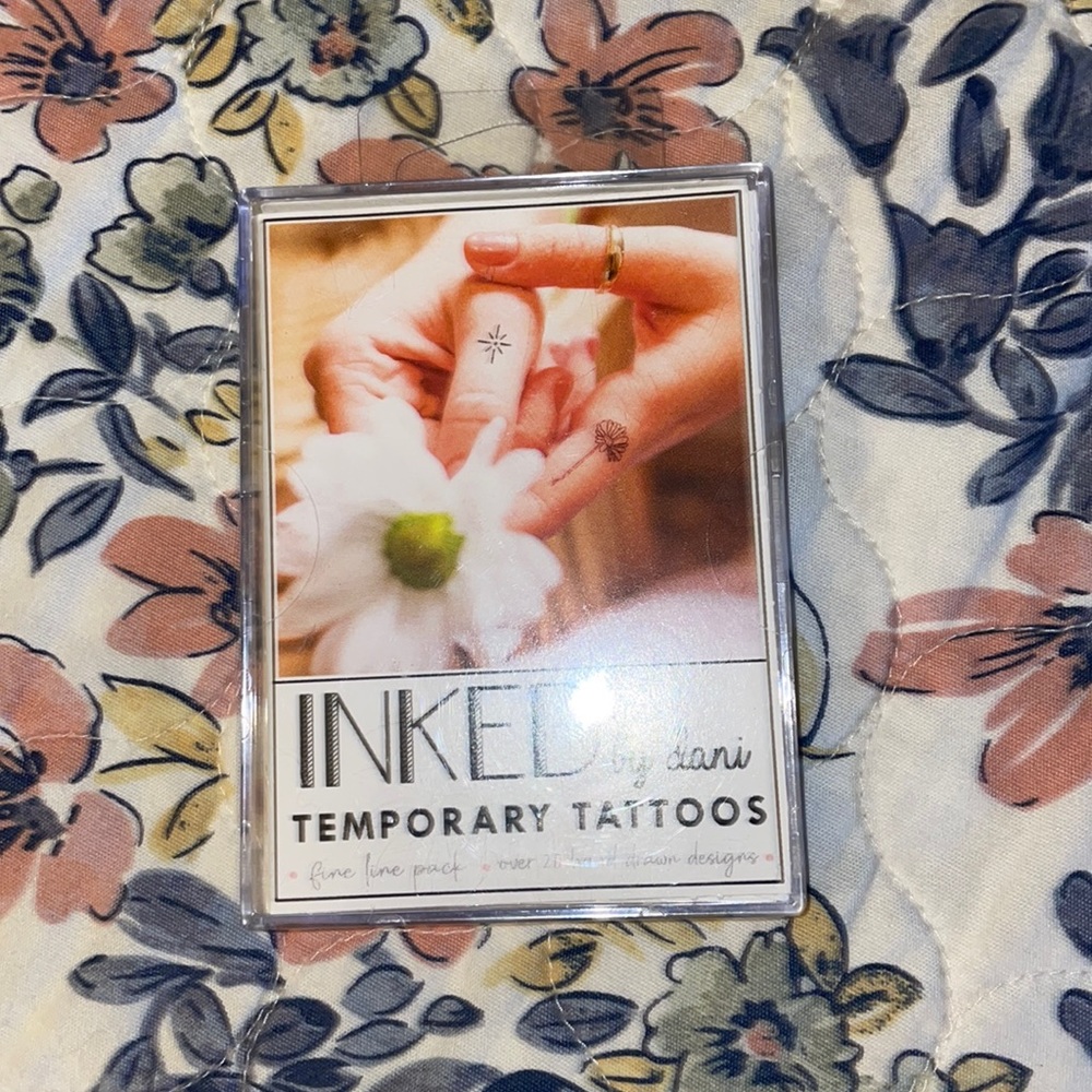 Inked by Dani temporary tattoos